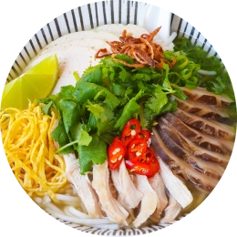 Bún Thang (Vietnamese Chicken Egg Noodle Soup)