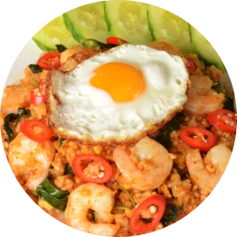 Thai Chilli Fried Rice (Khao Pad Nam Prik Pao)