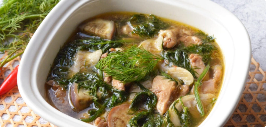 Yum Jin Gai - Northern Thai spicy chicken soup