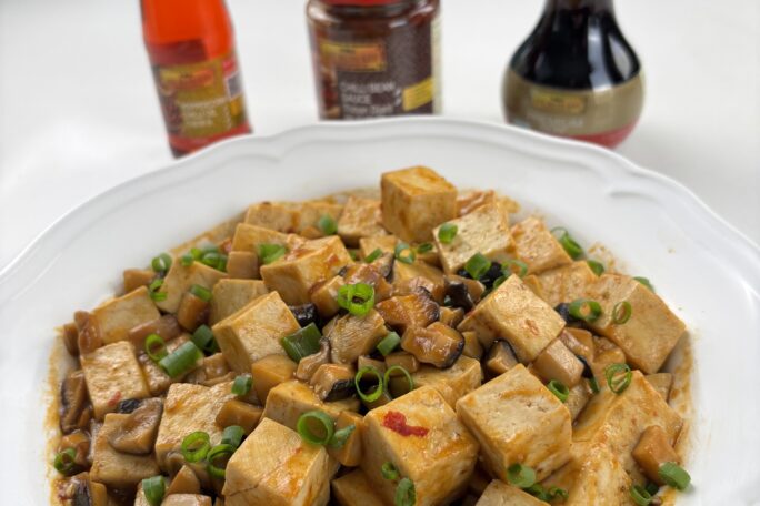 Ma Po Mushroom Tofu